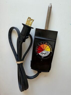 Dazey DTC-1 Temperature Control Power Cord Probe Deep Fryer Wok AC 120V